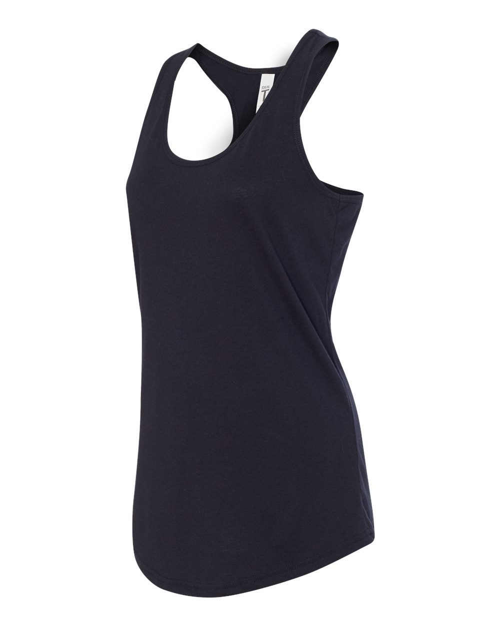 Women's Ideal Racerback Tank - Side - B56718502 - Black