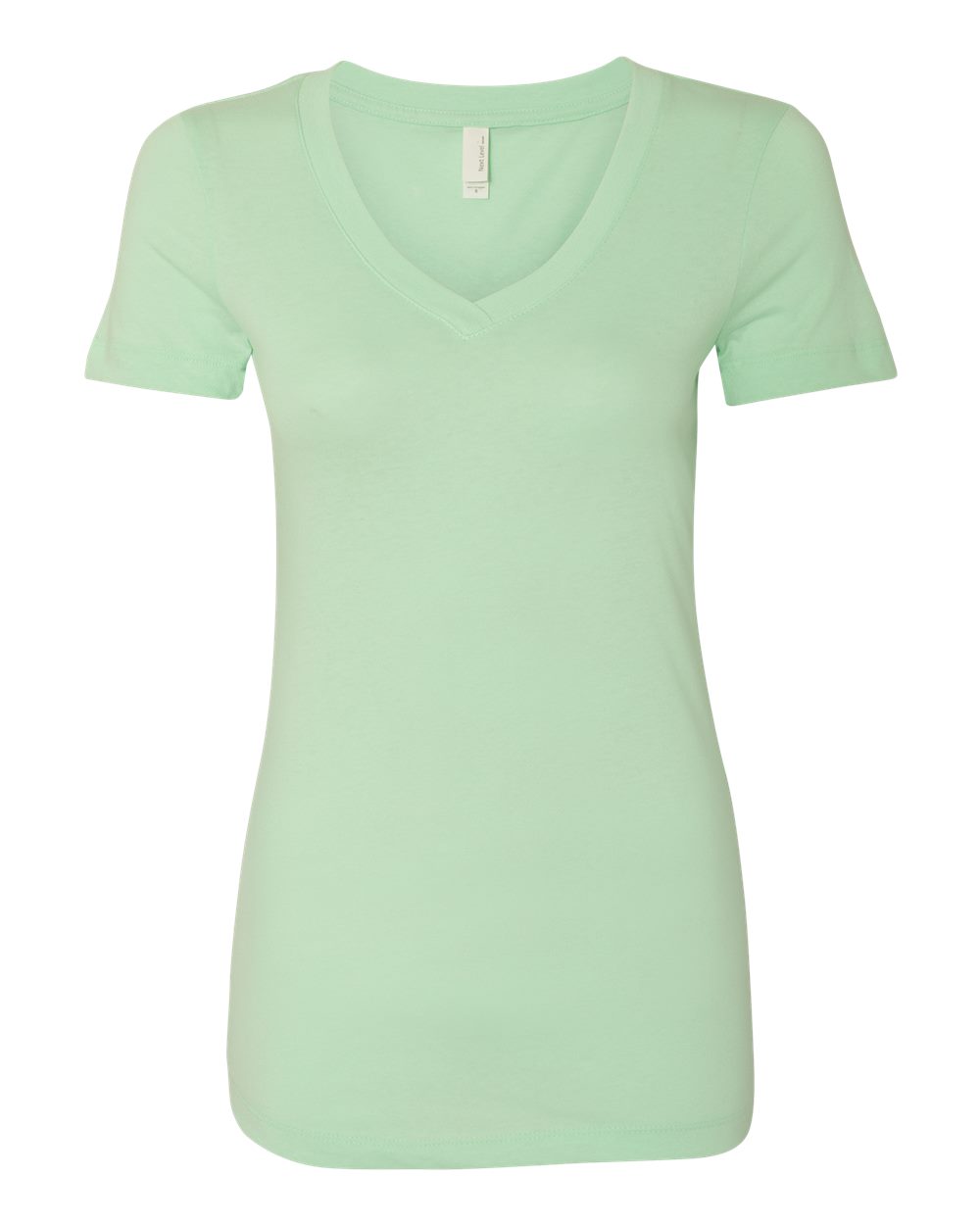 Women's Ideal V-Neck T-Shirt - Front - B57218112 - Mint