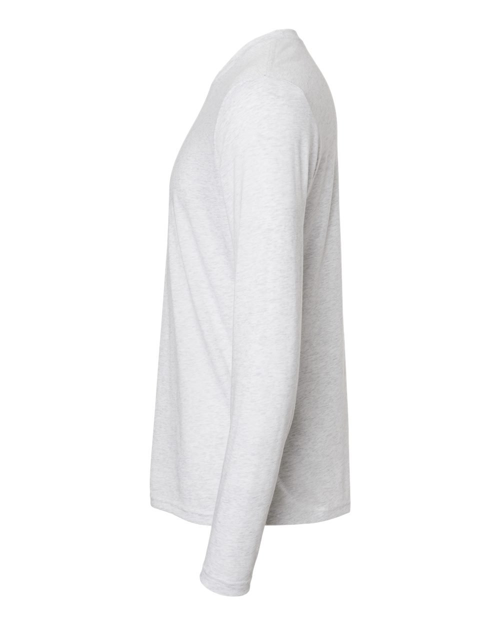 Men's Triblend Long Sleeve T-Shirt - DirectSide - B26818002 - Heather White
