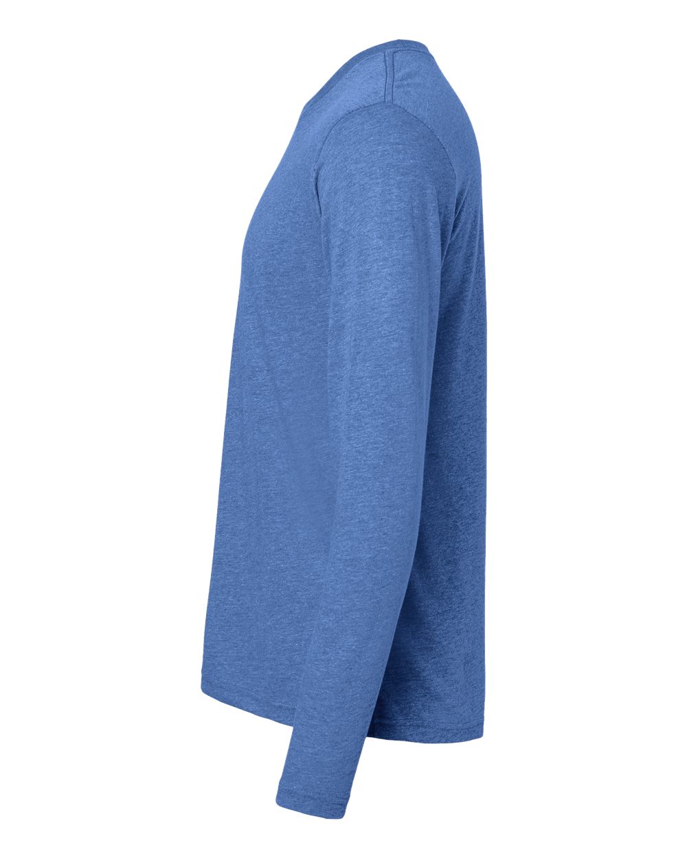 Men's Triblend Long Sleeve T-Shirt - DirectSide - B26818752 - Vintage Royal