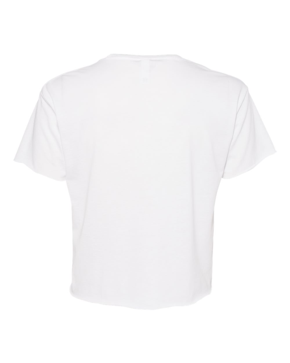 Women's Festival Crop Top - Back - B01018002 - White