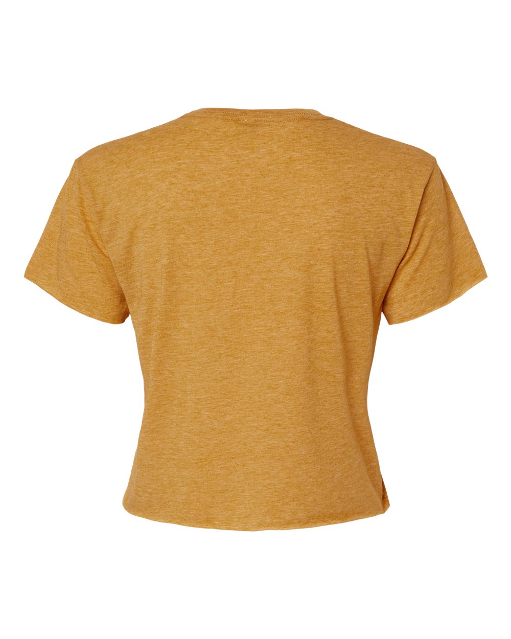 Women's Festival Crop Top - Back - B01018282 - Antique Gold
