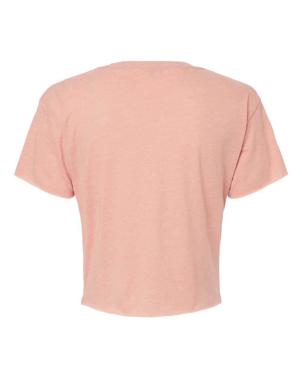 Women's Festival Crop Top - Back - B01018302 - Desert Pink