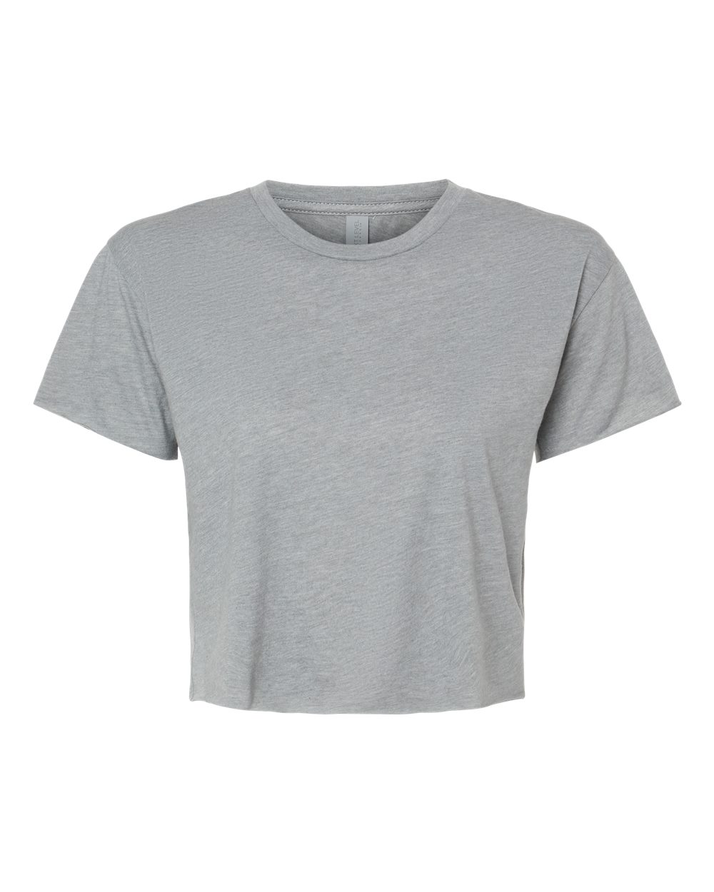 Women's Festival Crop Top - Front - B01018082 - Heather Grey