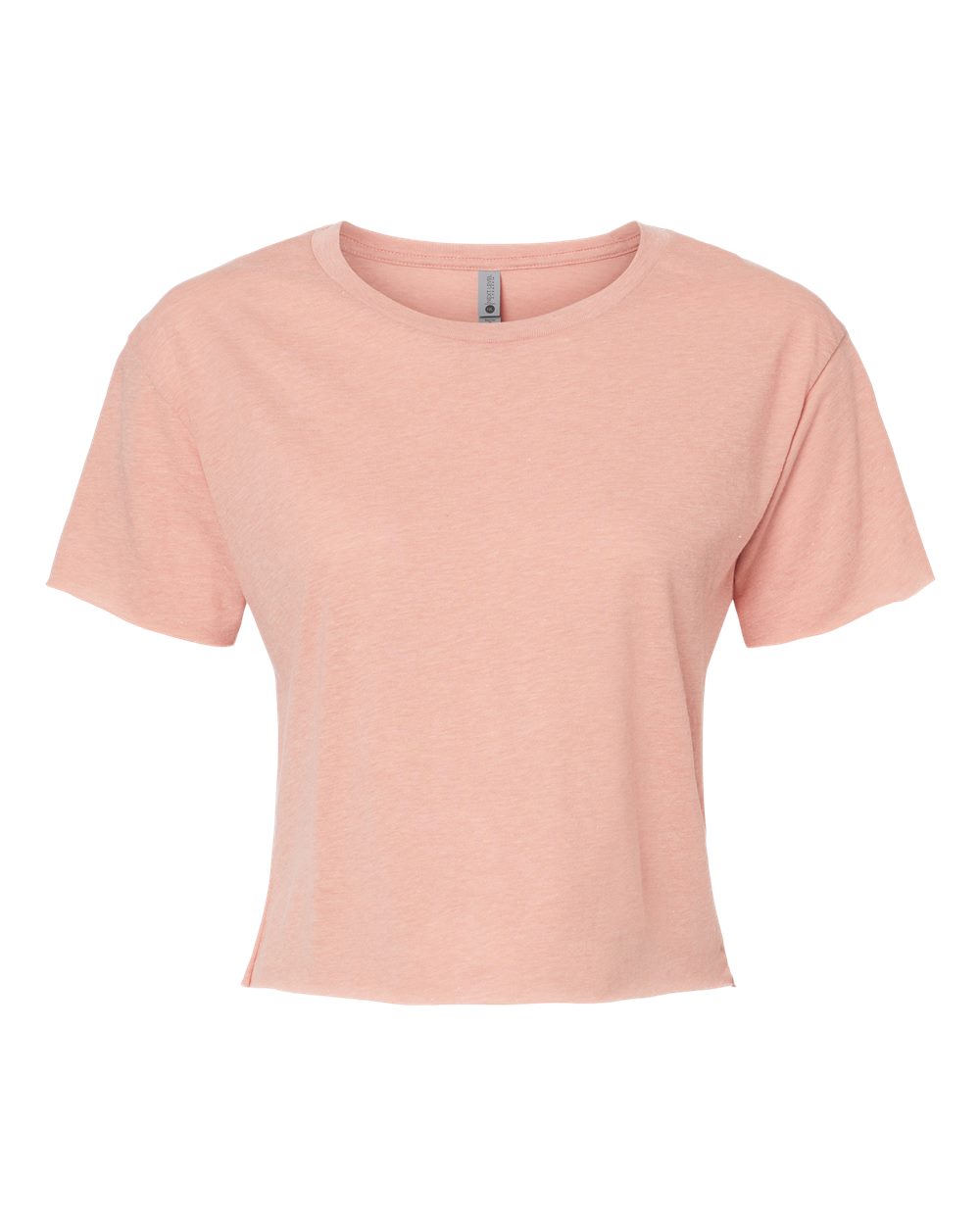 Women's Festival Crop Top - Front - B01018302 - Desert Pink