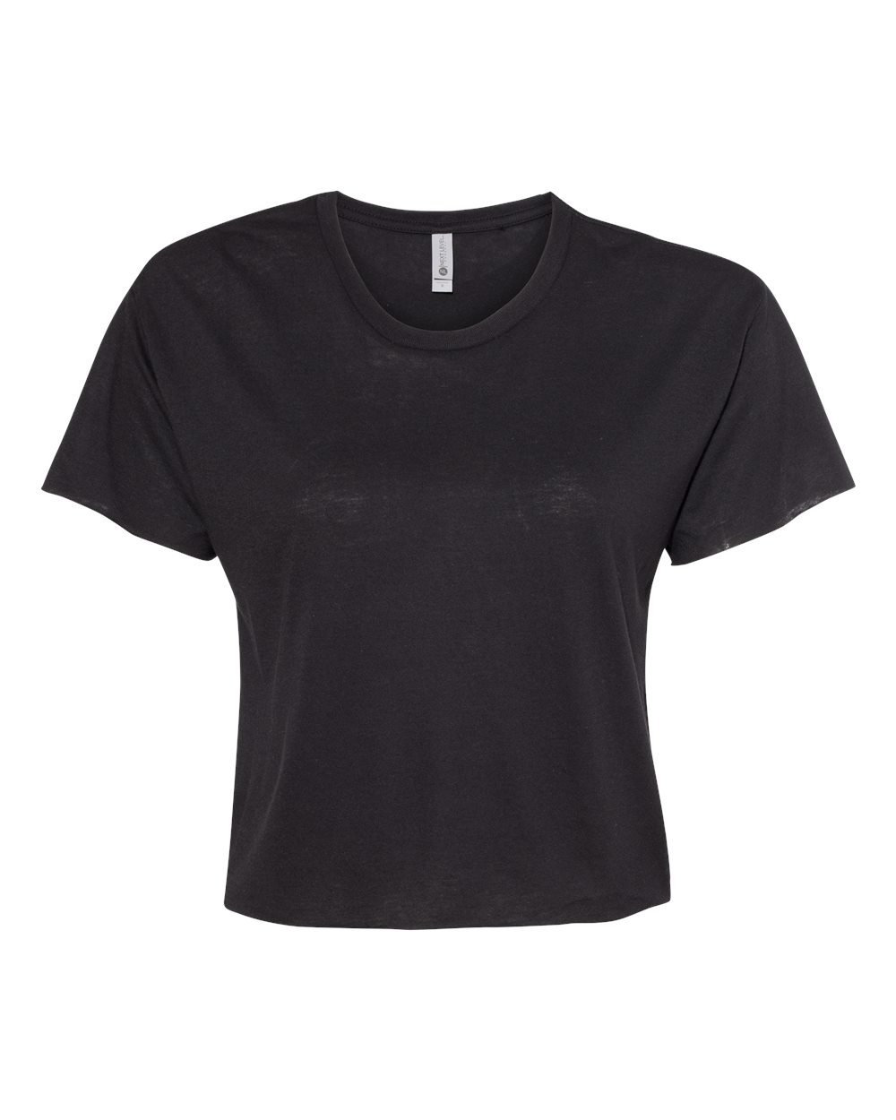 Women's Festival Crop Top - Front - B01018502 - Black