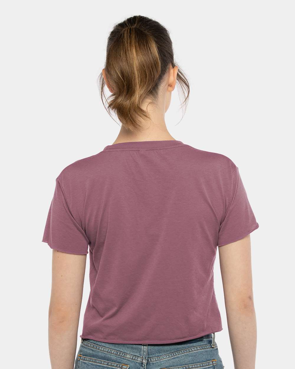 Women's Festival Crop Top - OnModelBack - B01018532 - Shiraz