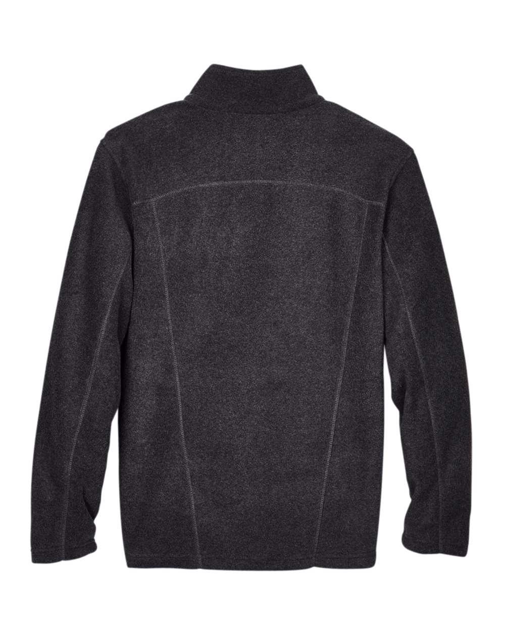 Men's Voyage Fleece Jacket - Back - B142D3598 - Heather Charcoal