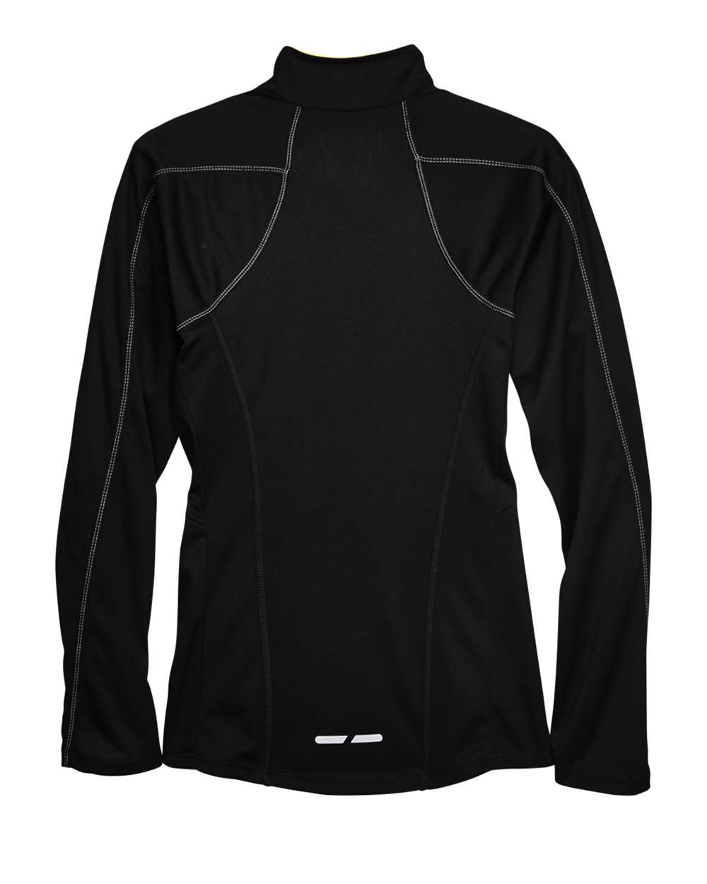 Women's Radar Performance Quarter-Zip Pullover - Back - B117D3502 - Black