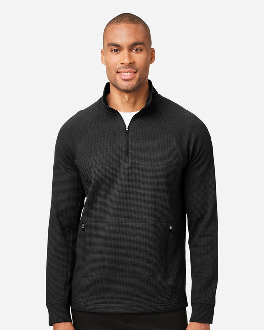 Men's Rhythm Waffle Quarter-Zip Pullover - styleImage