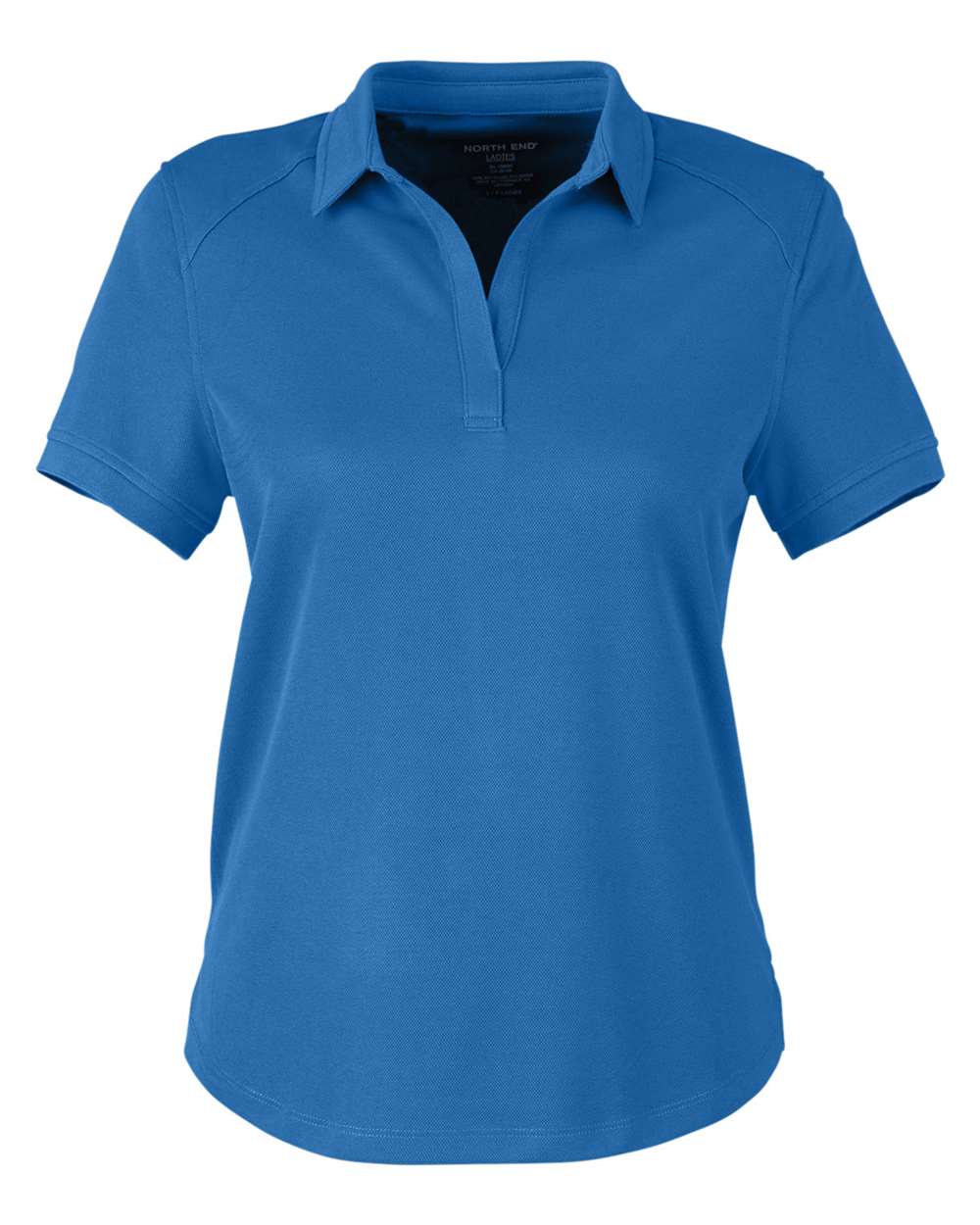 Women's Express Tech Performance Polo - Front - B165D3102 - Light Nautical Blue