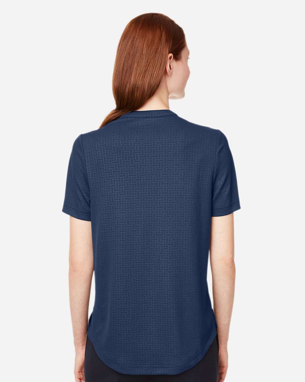 Women's Replay Recycled Polo - OnModelBack - B160D3652 - Classic Navy