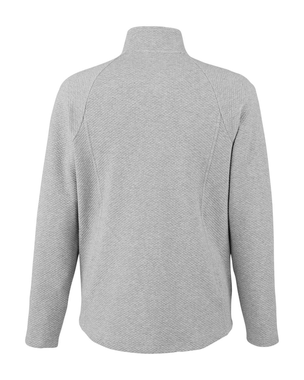 Men's Spirit Textured Full-Zip - Back - B209D3023 - Platinum Heather