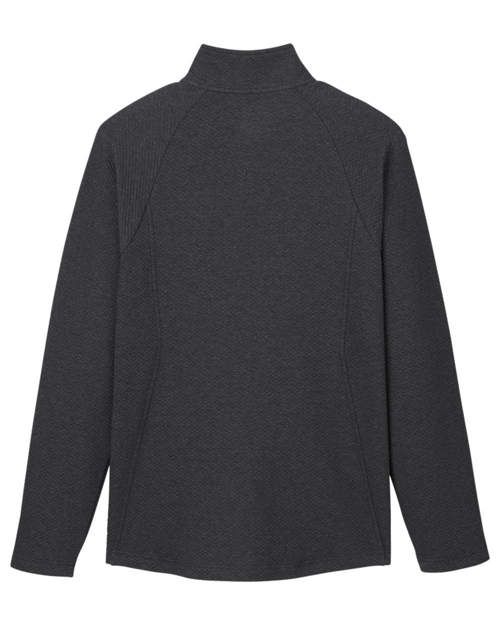 Men's Spirit Textured Full-Zip - Back - B209D3503 - Black Heather