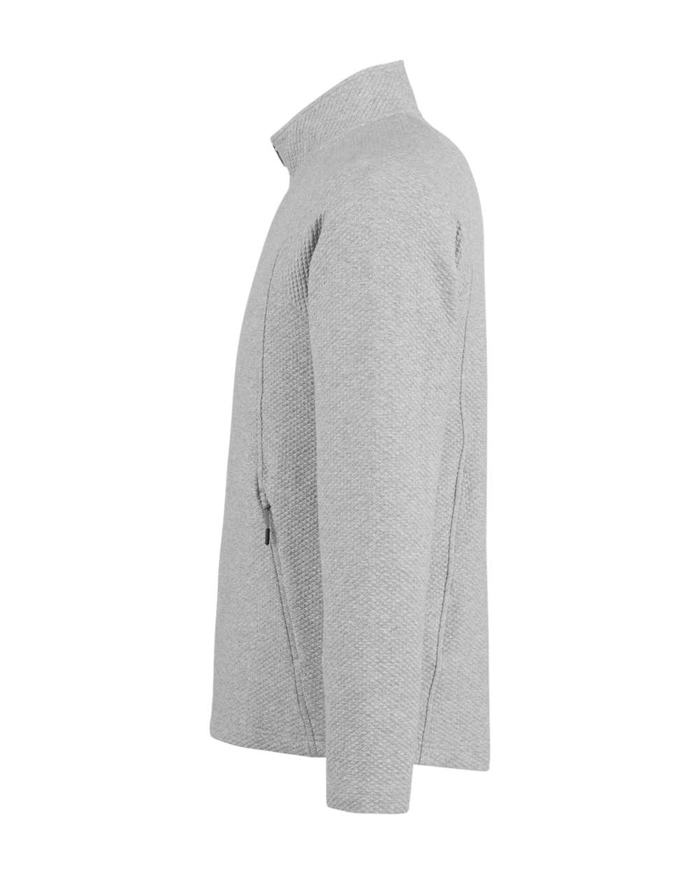 Men's Spirit Textured Full-Zip - DirectSide - B209D3023 - Platinum Heather