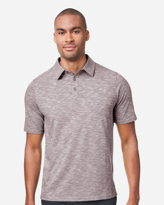 Men's Eclipse Jacquard Polo - styleImage