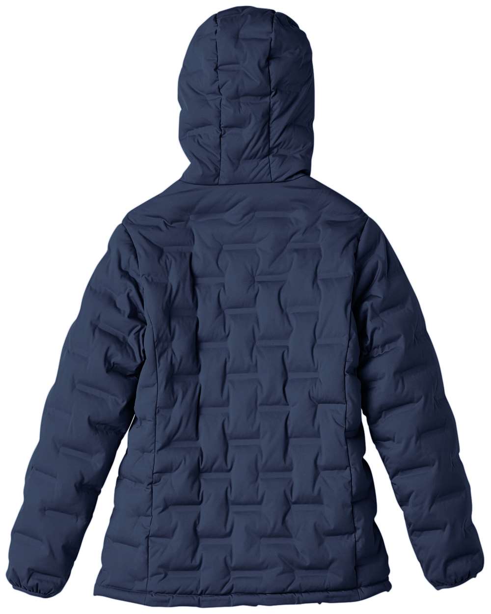 Women's Loft Puffer Jacket - Back - B192D3652 - Classic Navy/ Carbon