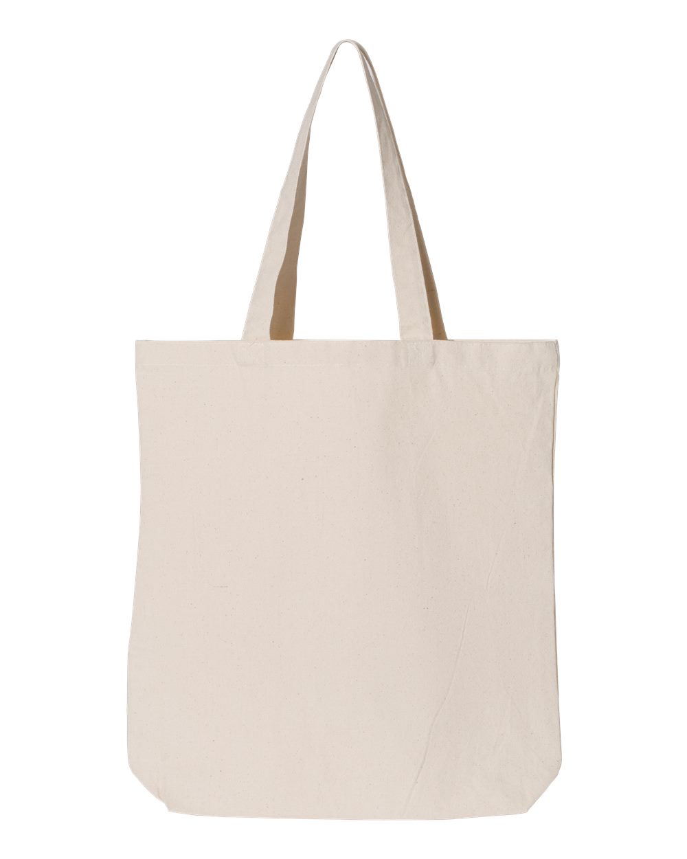Gusseted Tote - Back - B10666240 - Natural