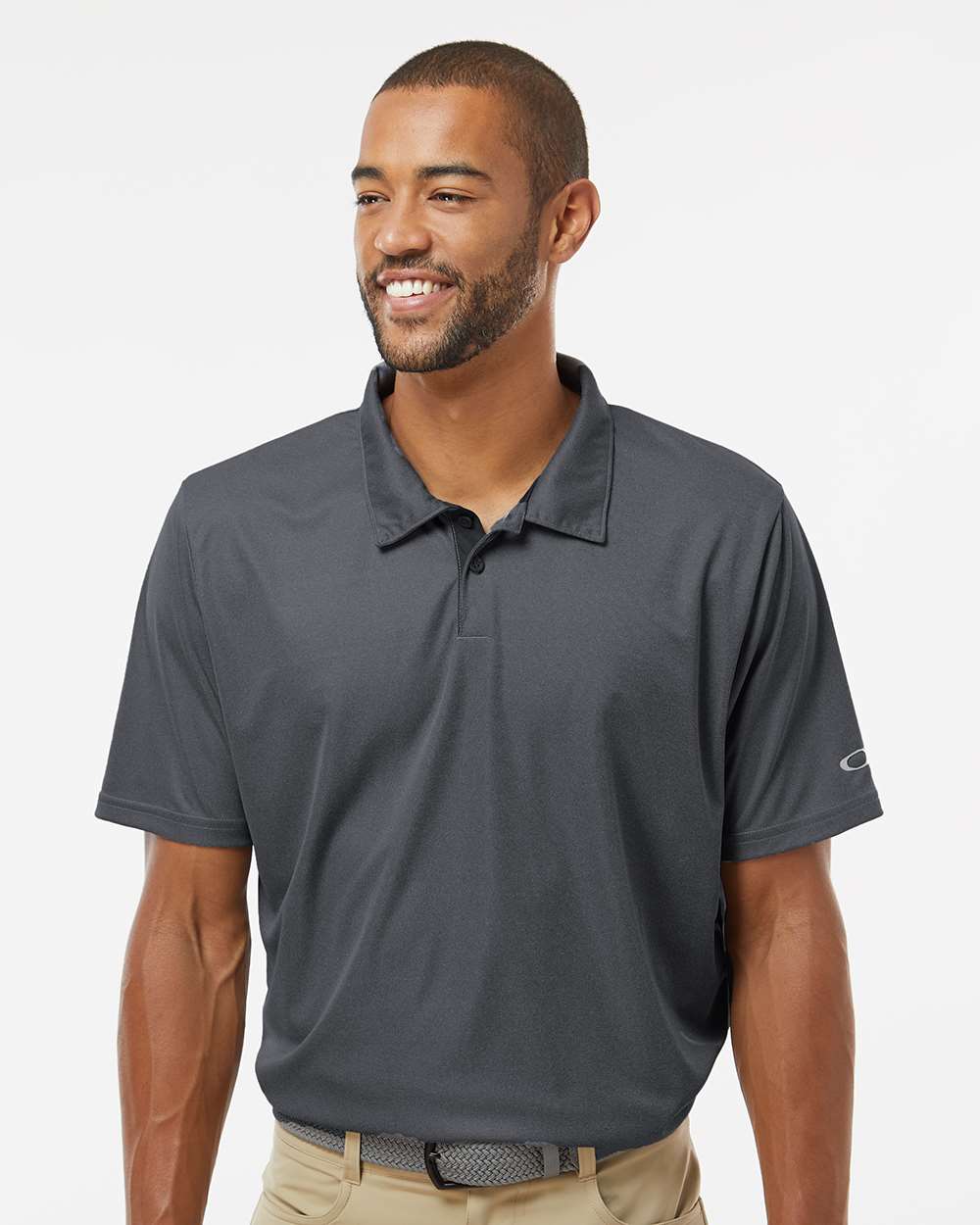 Men's Team Issue Hydrolix Polo - OnModelFront - B08787093 - Forged Iron