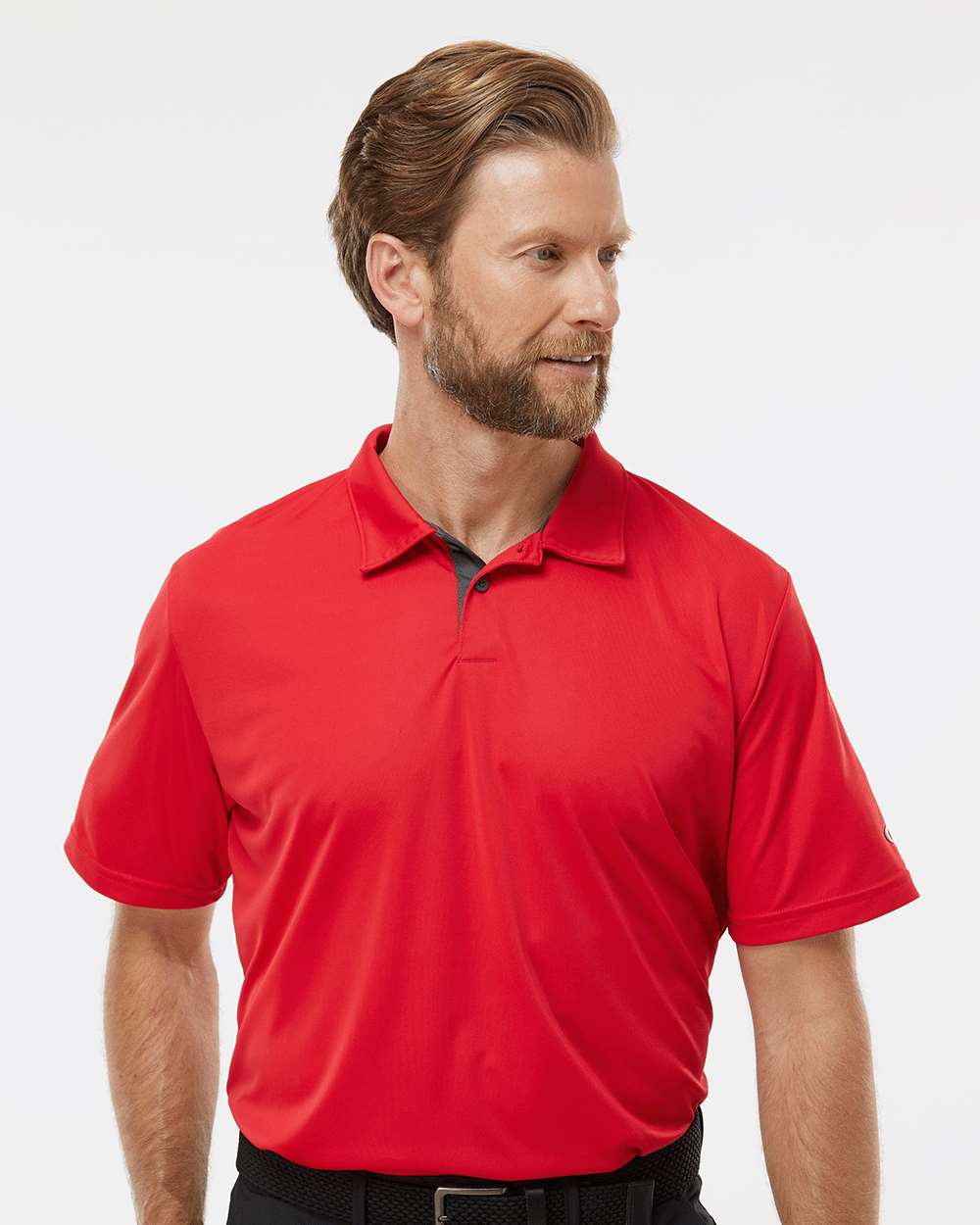 Men's Team Issue Hydrolix Polo - OnModelFront - B08787703 - Team Red