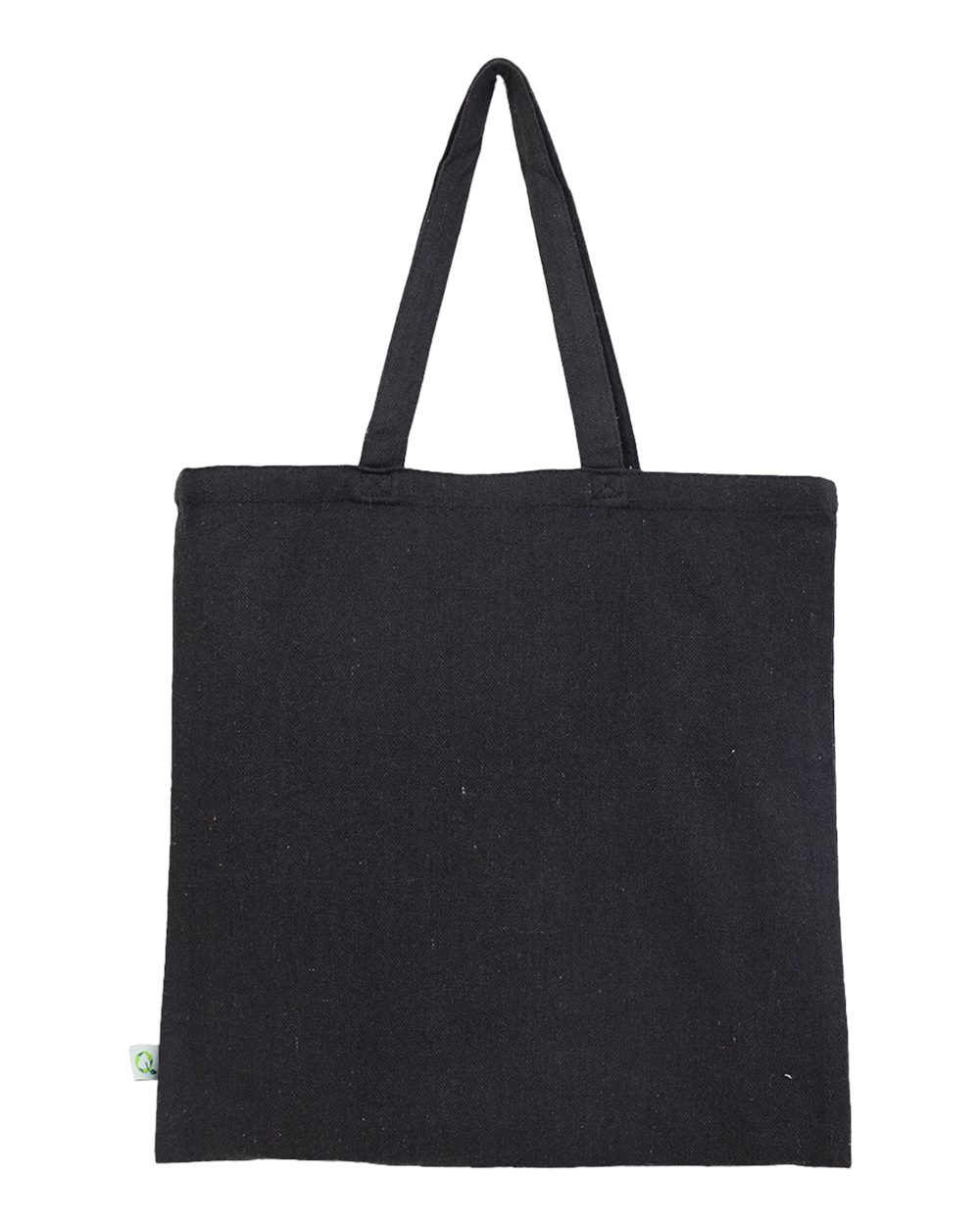 Sustainable Canvas Bag - Front - B11395500 - Black