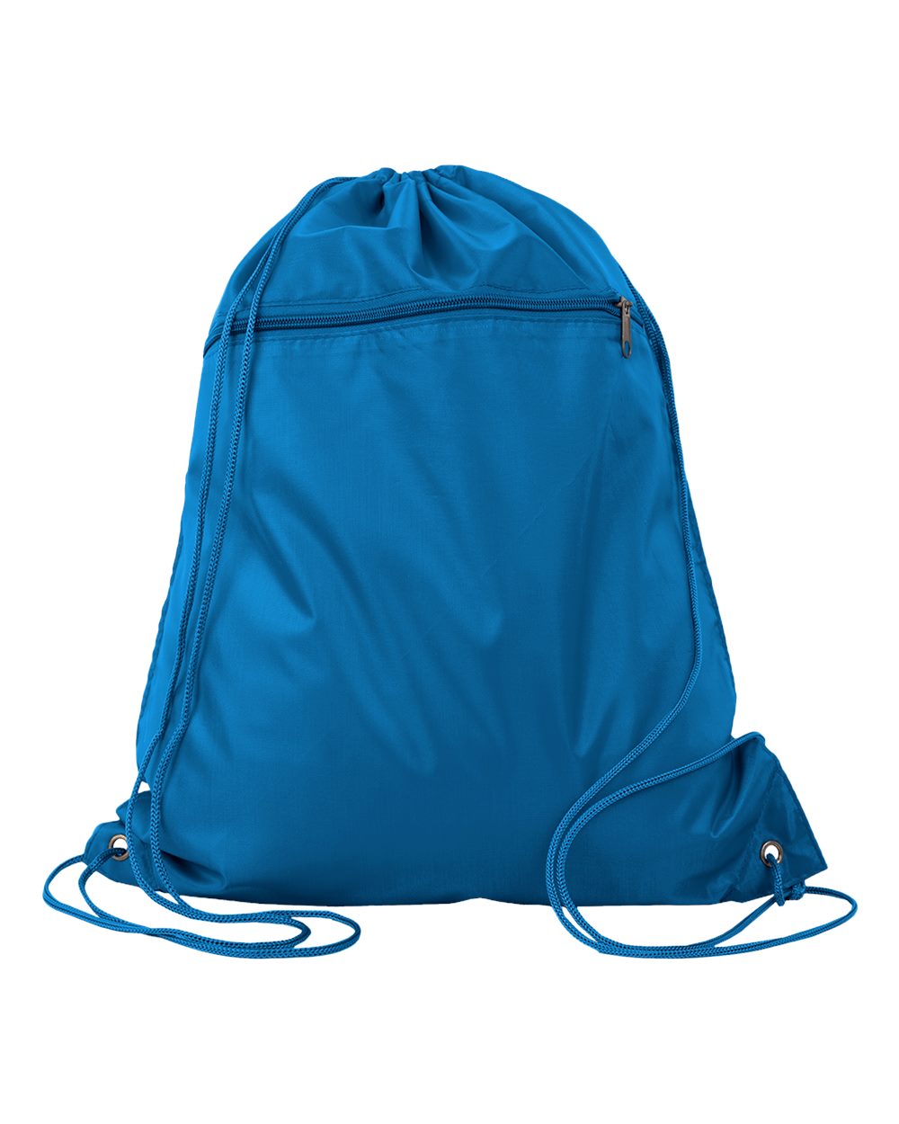 Polyester Cinchpack - Front - B25895260 - Sapphire