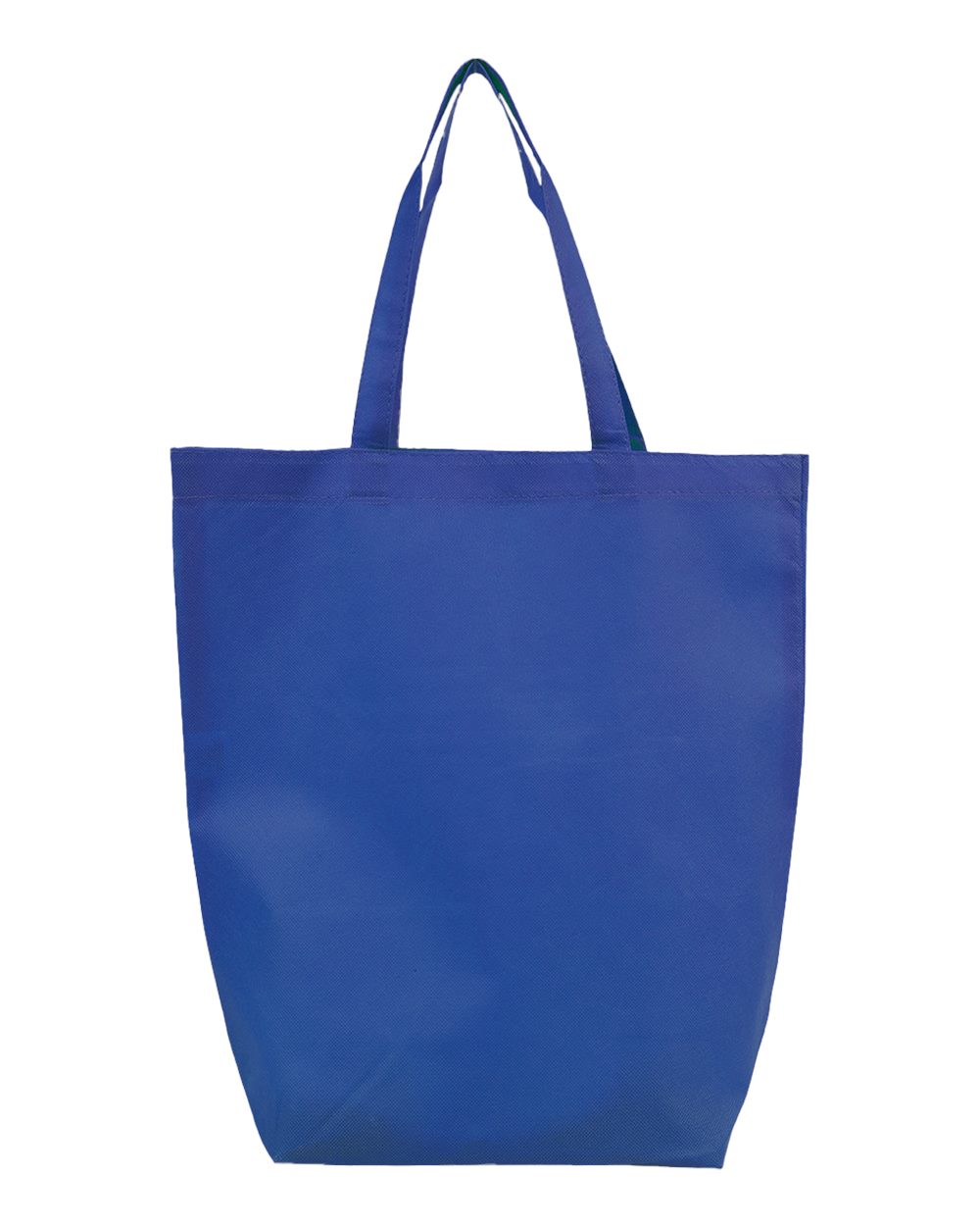 Non-Woven Gusset Bottom Tote - Front - B26195750 - Royal