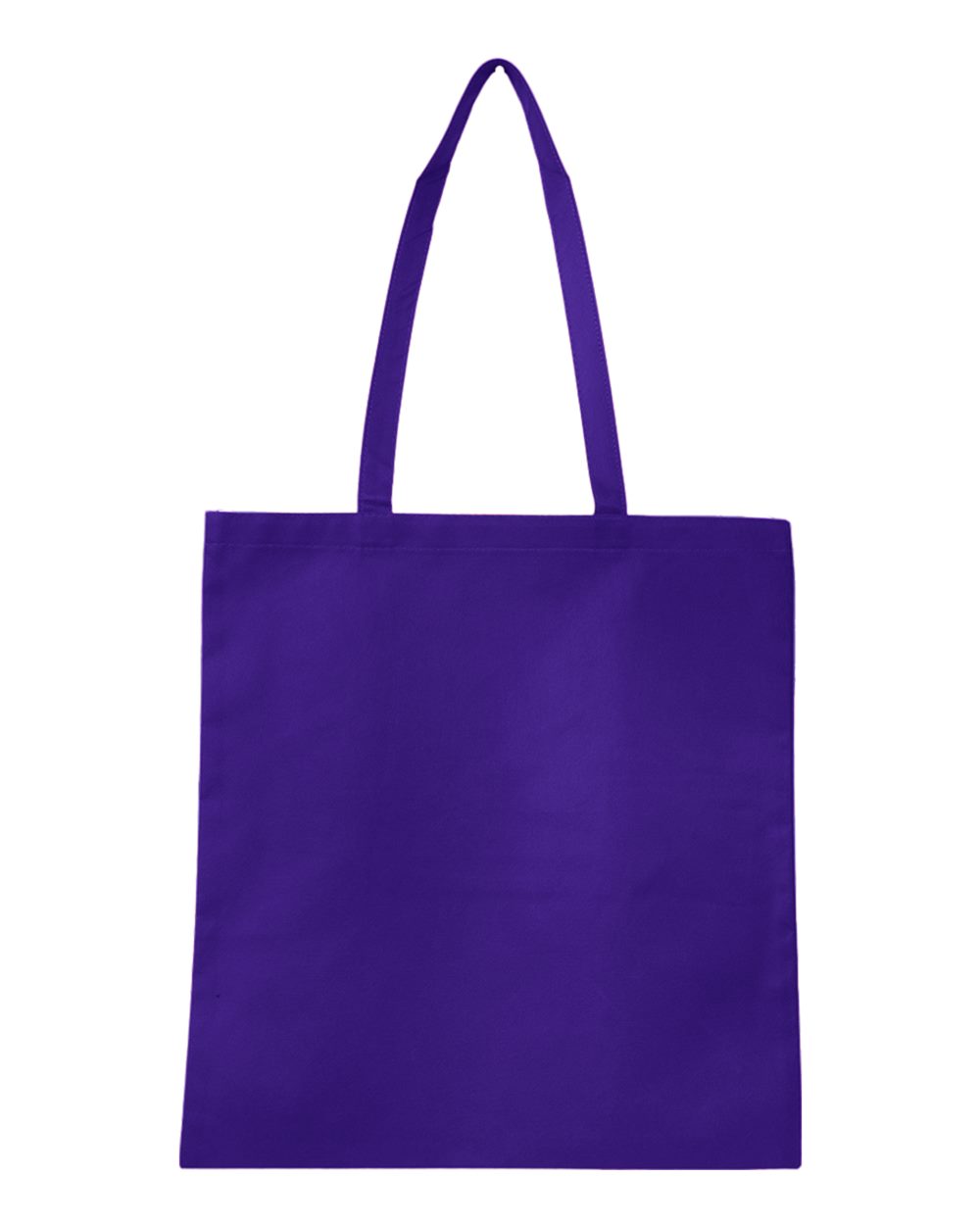 Non-Woven Tote Bag - Back - B26395110 - Purple
