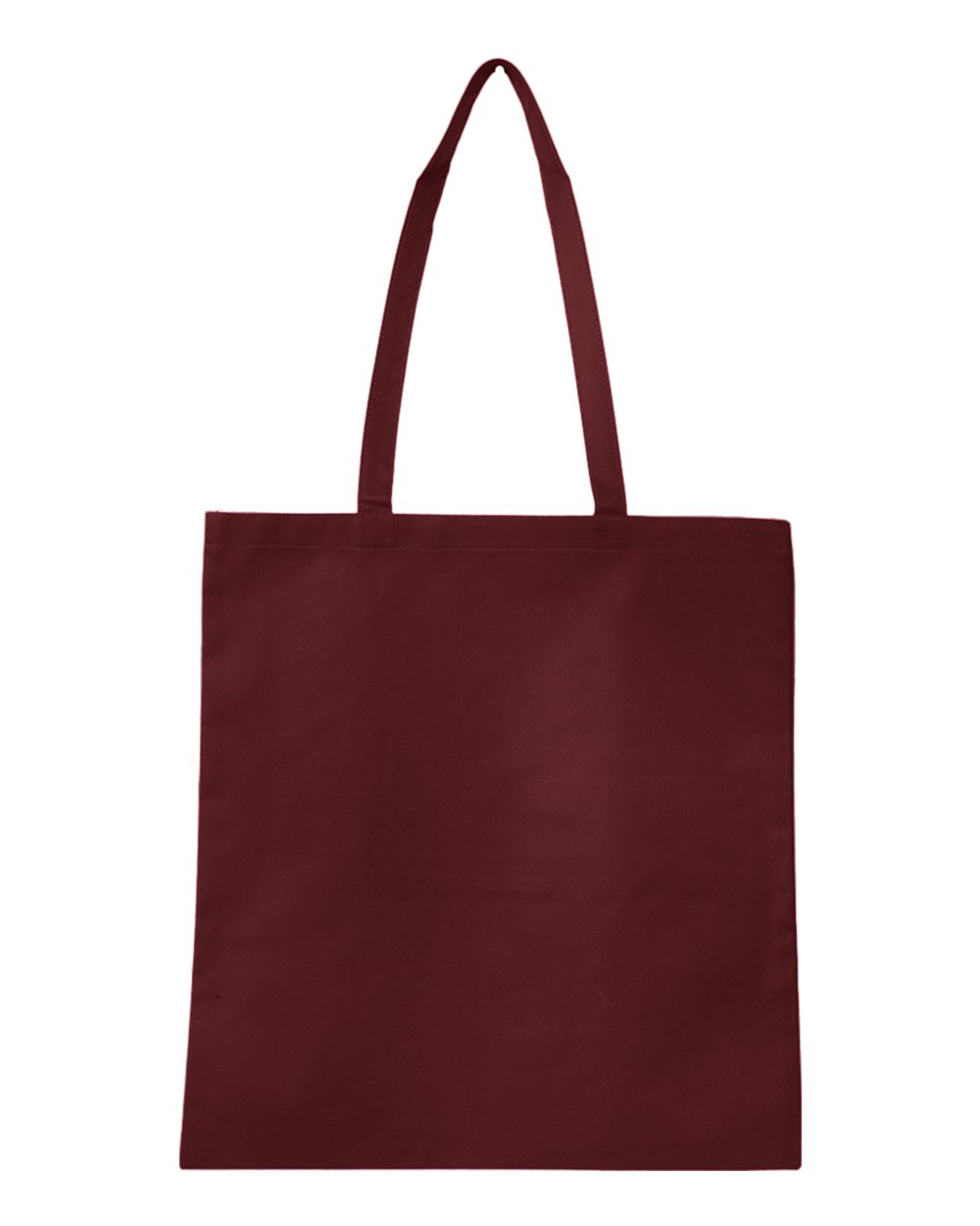 Non-Woven Tote Bag - Back - B26395530 - Maroon