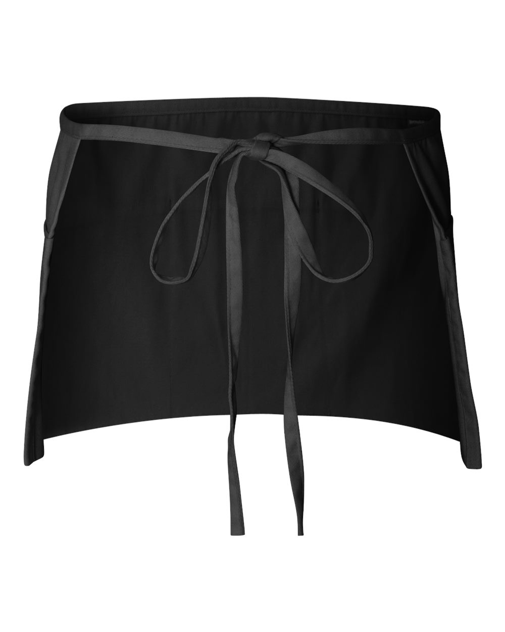 Waist Apron with Pockets - Back - B16995500 - Black