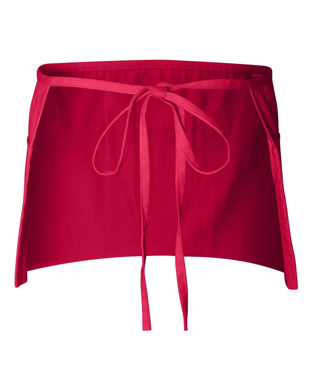 Waist Apron with Pockets - Back - B16995700 - Red