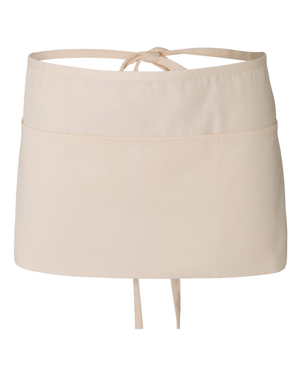 Waist Apron with Pockets - Front - B16995240 - Natural