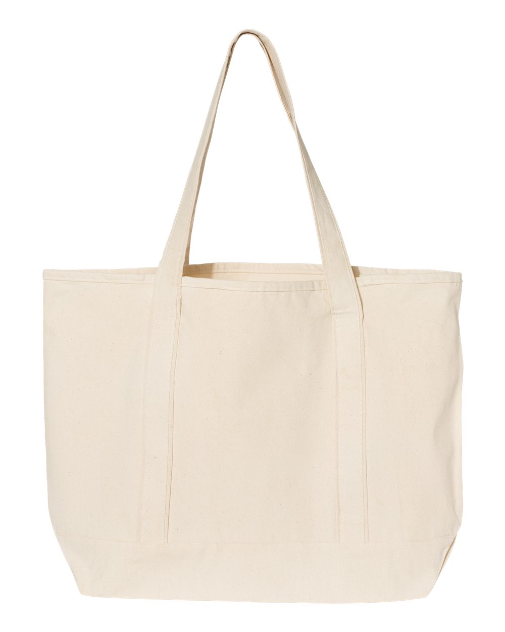 34.6L Large Canvas Deluxe Tote - Back - B45695240 - Natural/ Natural