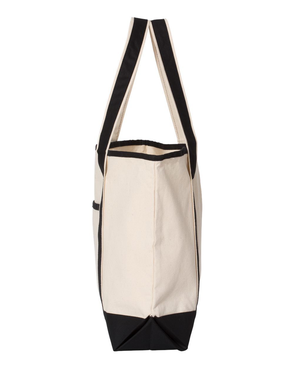 34.6L Large Canvas Deluxe Tote - DirectSide - B45695250 - Natural/ Black
