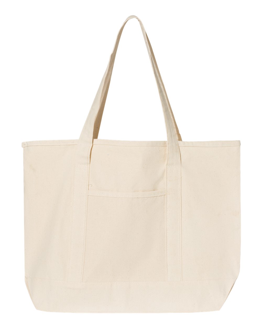 34.6L Large Canvas Deluxe Tote - Front - B45695240 - Natural/ Natural