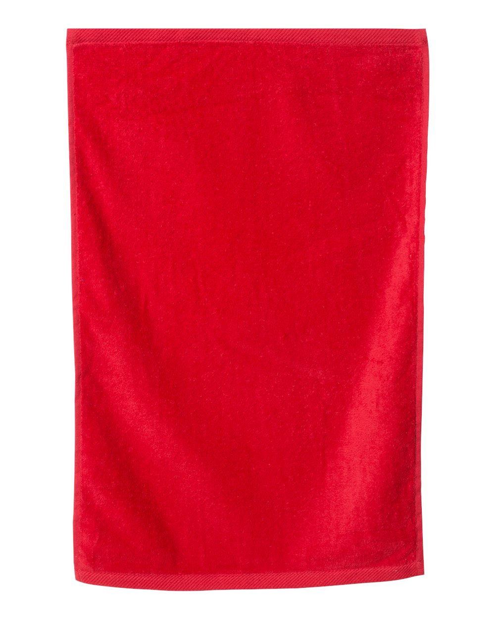 Hemmed Hand Towel - Side - B05895700 - Red