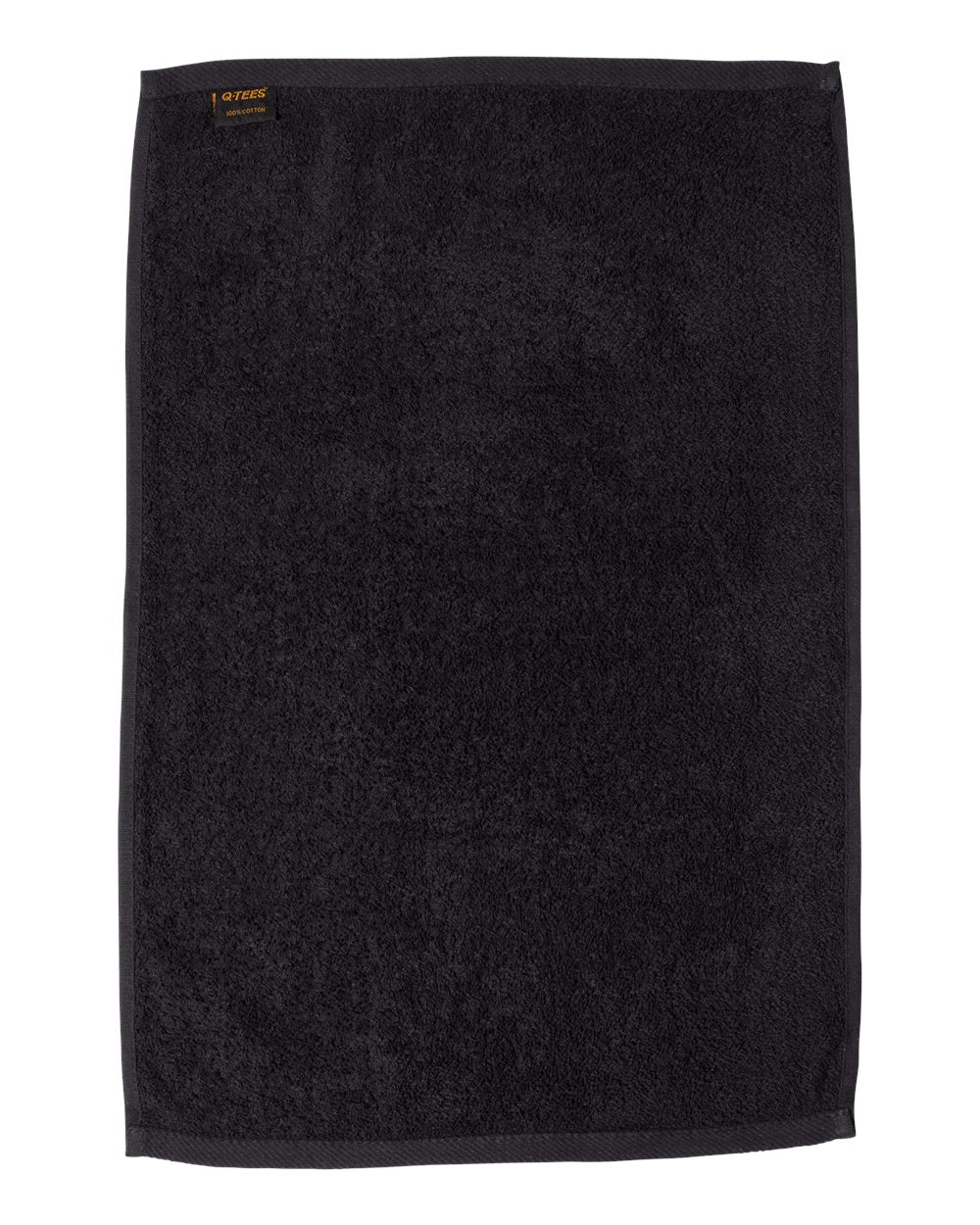 Deluxe Hemmed Hand Towel - Back - B05995500 - Black