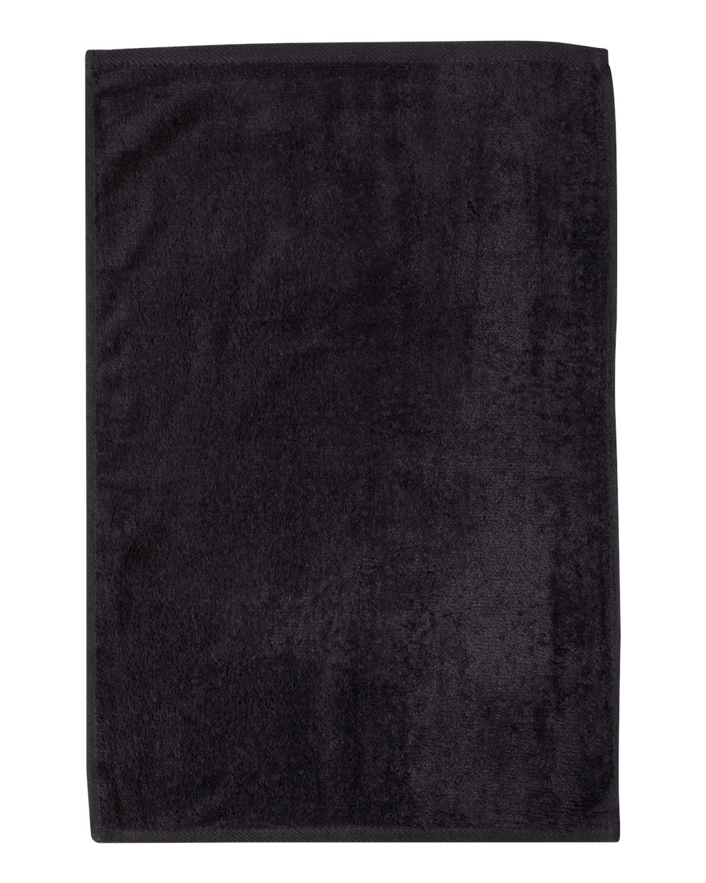 Deluxe Hemmed Hand Towel - Front - B05995500 - Black