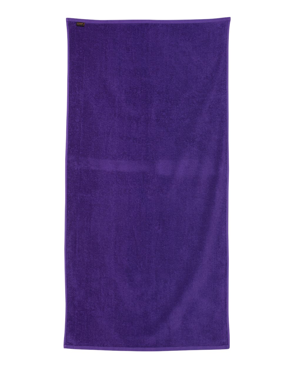 Velour Beach Towel - Back - B06095670 - Purple