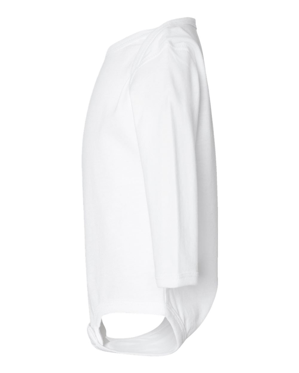 Infant Fine Jersey Long Sleeve Bodysuit - DirectSide - B08138001 - White