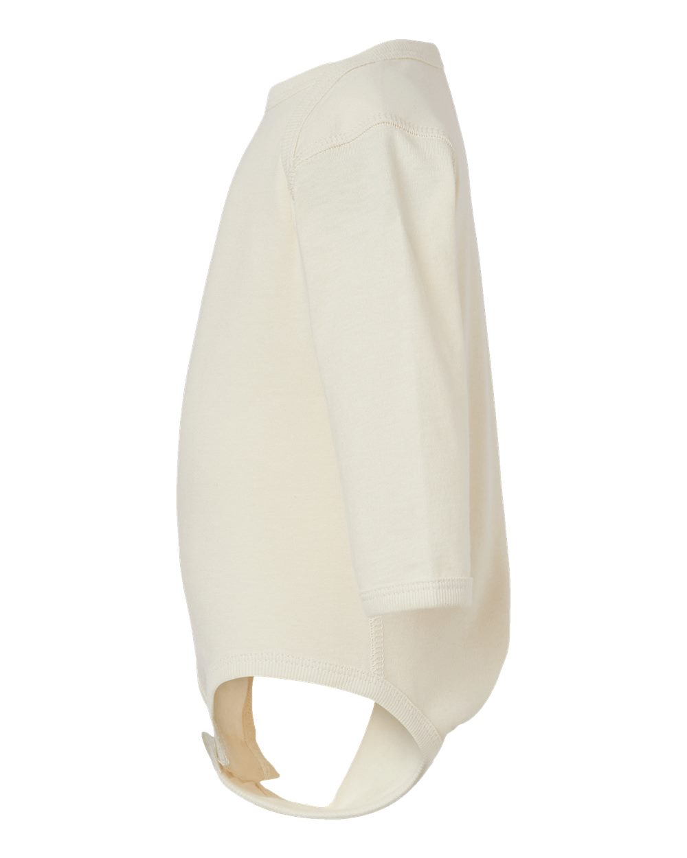 Infant Fine Jersey Long Sleeve Bodysuit - DirectSide - B08138241 - Natural