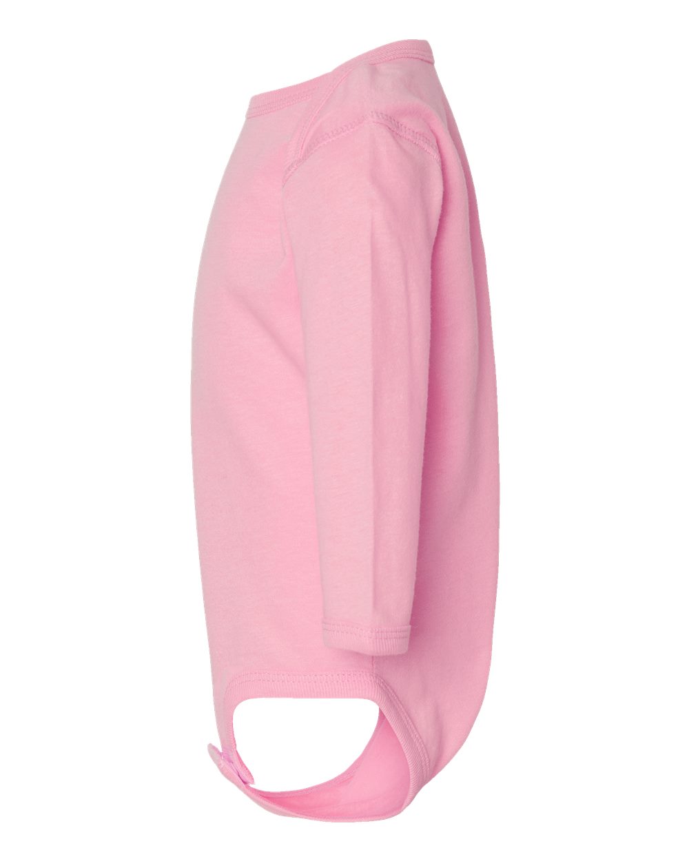 Infant Fine Jersey Long Sleeve Bodysuit - DirectSide - B08138311 - Pink