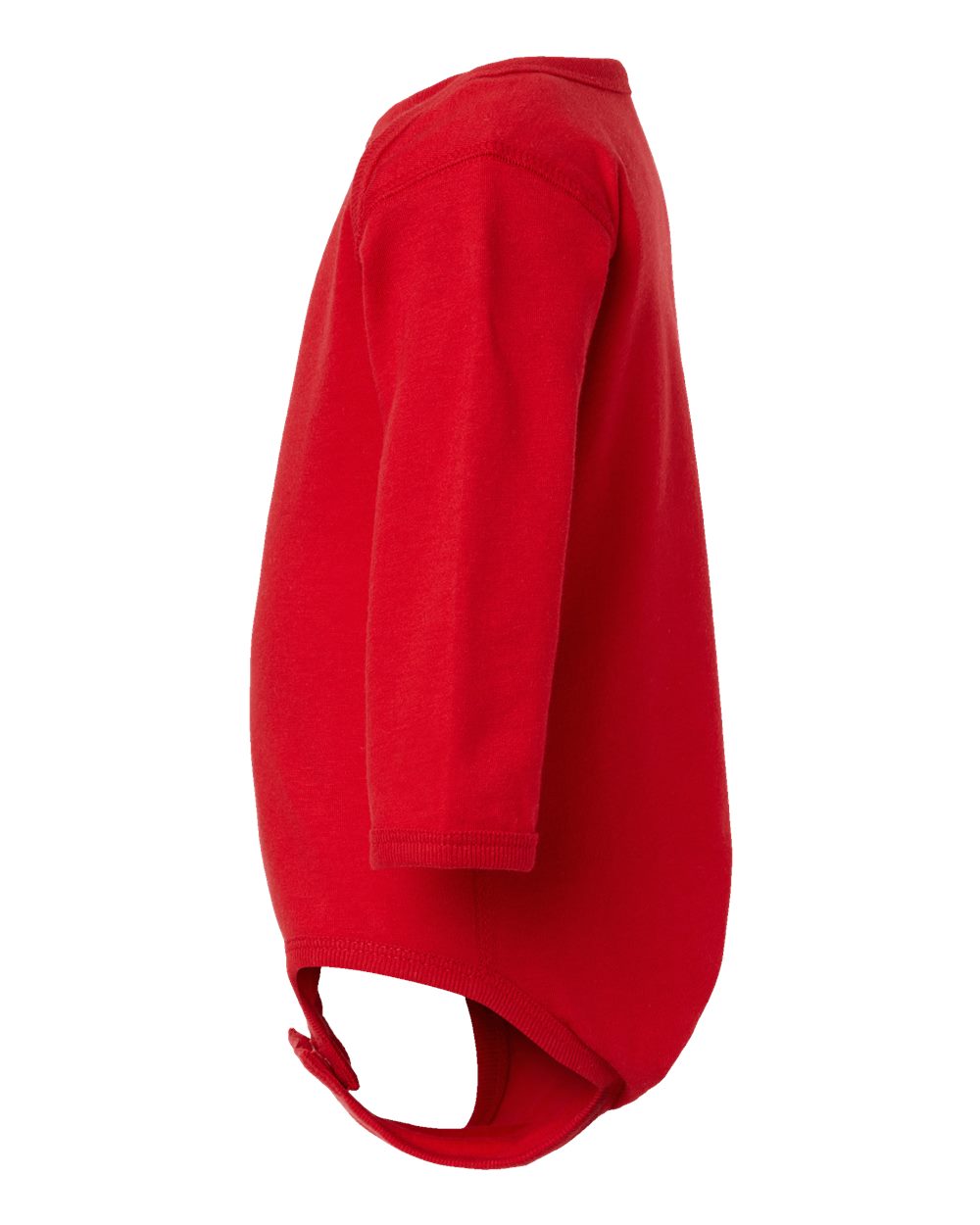 Infant Fine Jersey Long Sleeve Bodysuit - DirectSide - B08138701 - Red