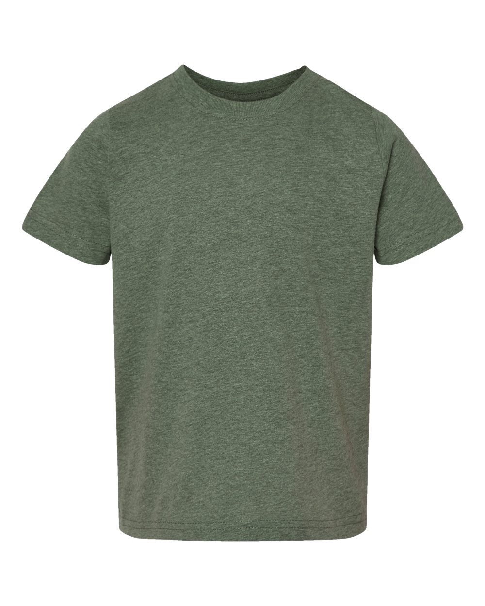 Toddler Fine Jersey Tee - Front - B31838553 - Bamboo Blackout