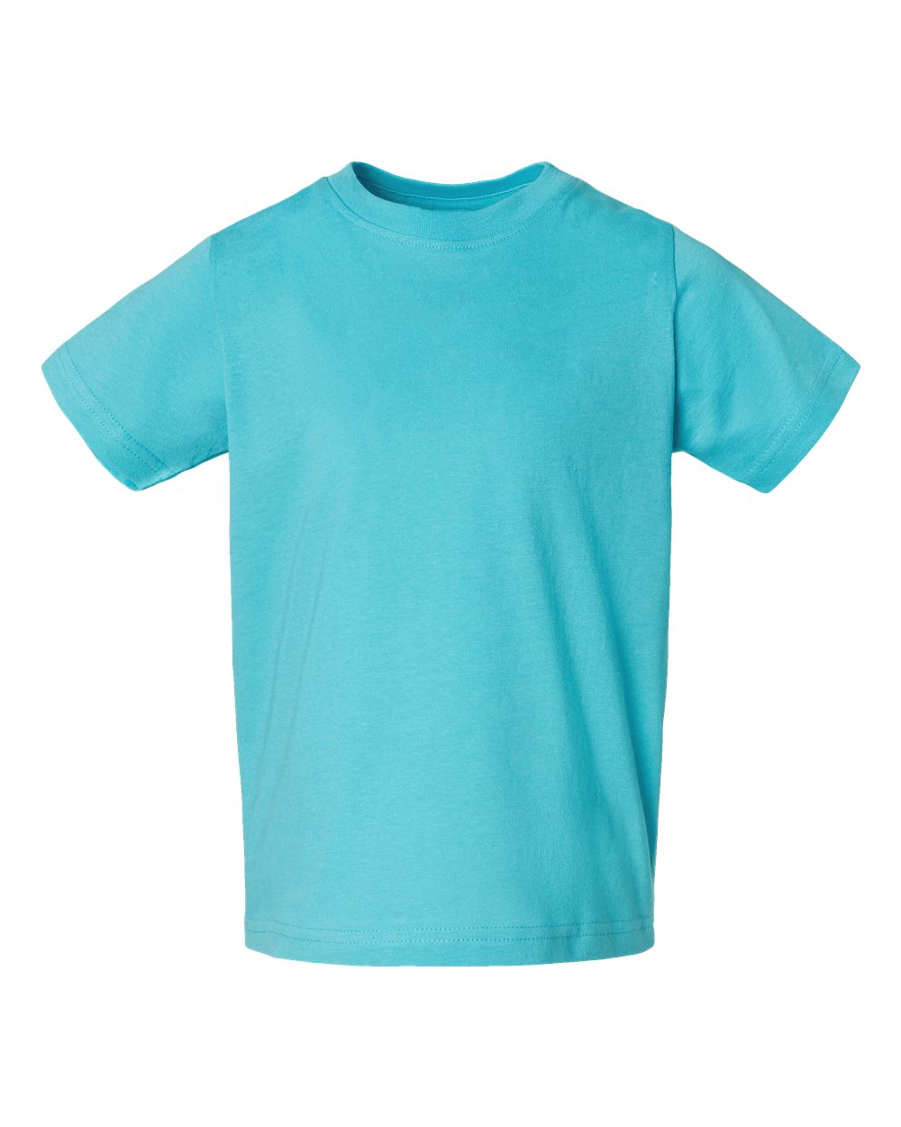 Toddler Fine Jersey Tee - Front - B31838973 - Caribbean