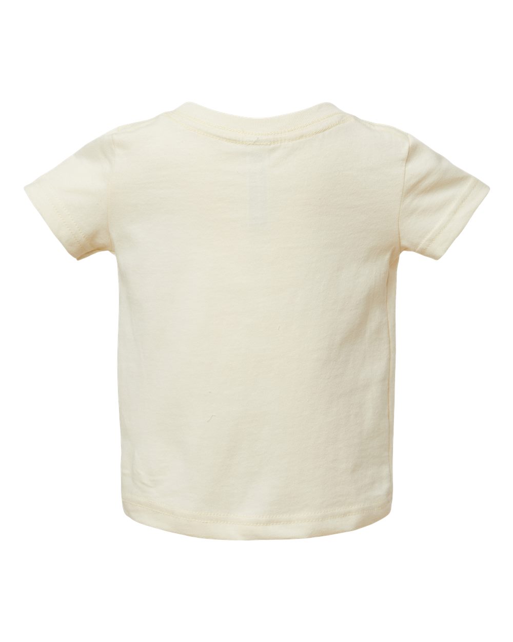 Infant Fine Jersey Tee - Back - B32138232 - Natural