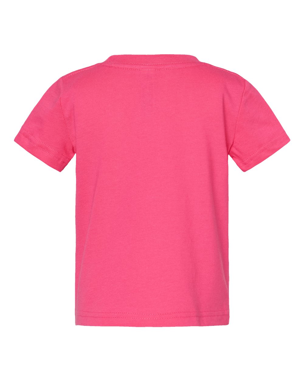 Infant Fine Jersey Tee - Back - B32138312 - Hot Pink