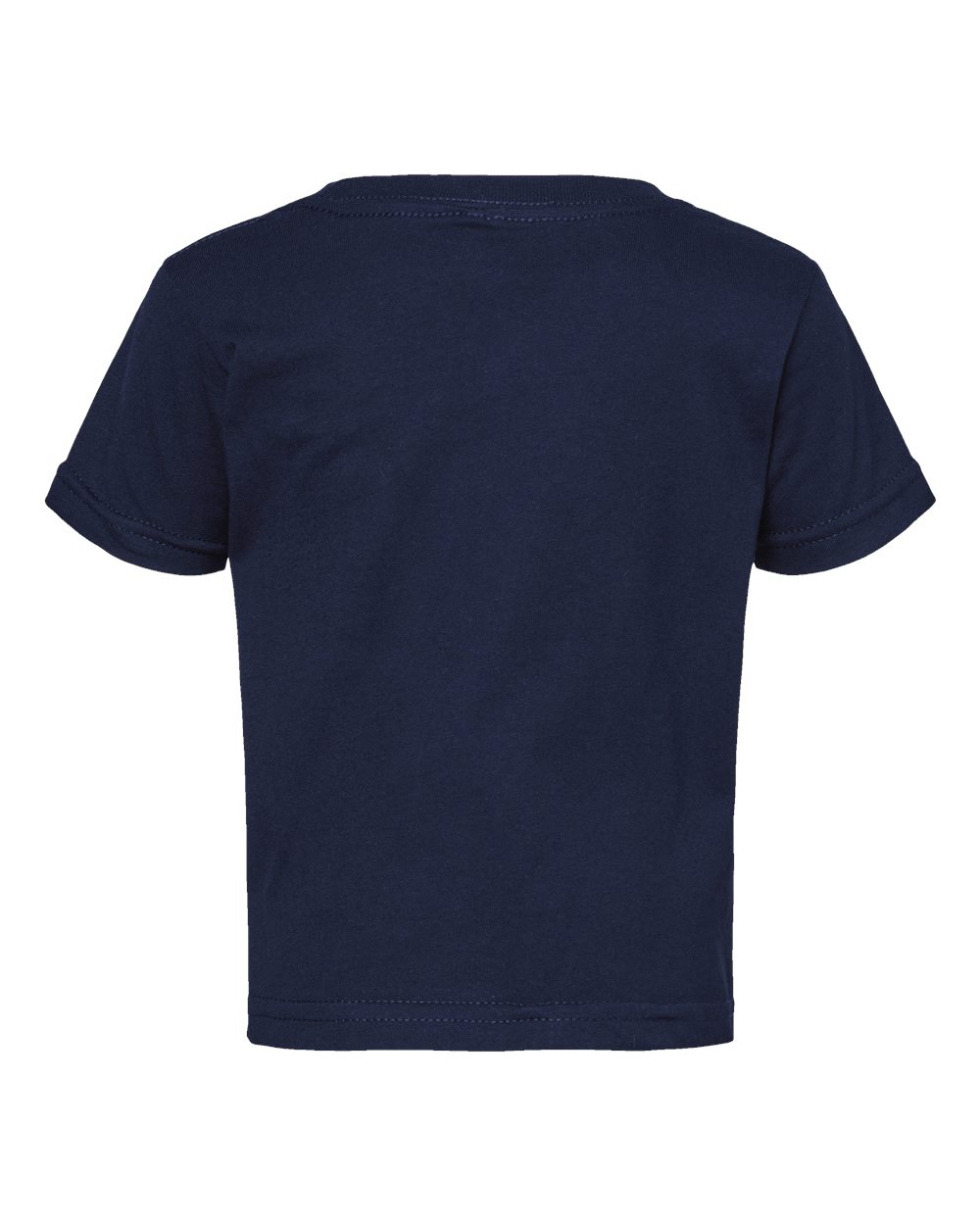 Infant Fine Jersey Tee - Back - B32138652 - Navy