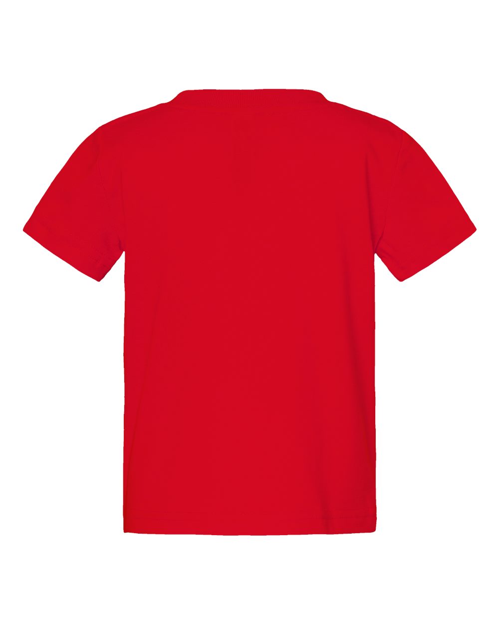 Infant Fine Jersey Tee - Back - B32138702 - Red