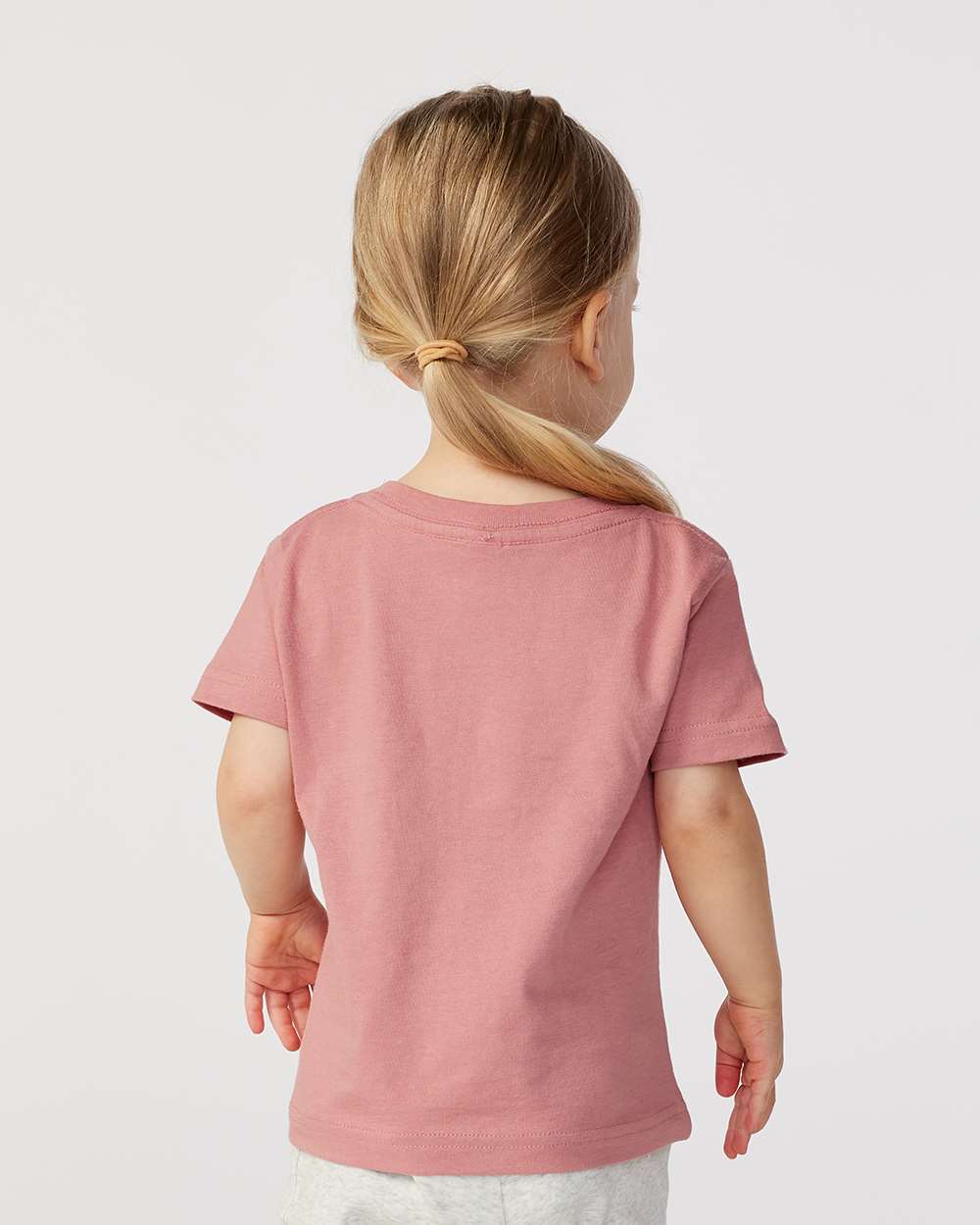 Infant Fine Jersey Tee - OnModelBack - B32138332 - Mauvelous